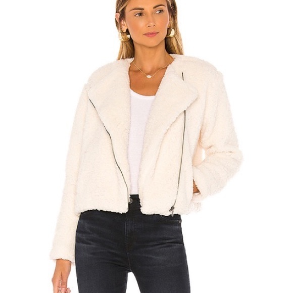 Jack by BB Dakota Cream Teddy Jacket - Picture 3 of 14